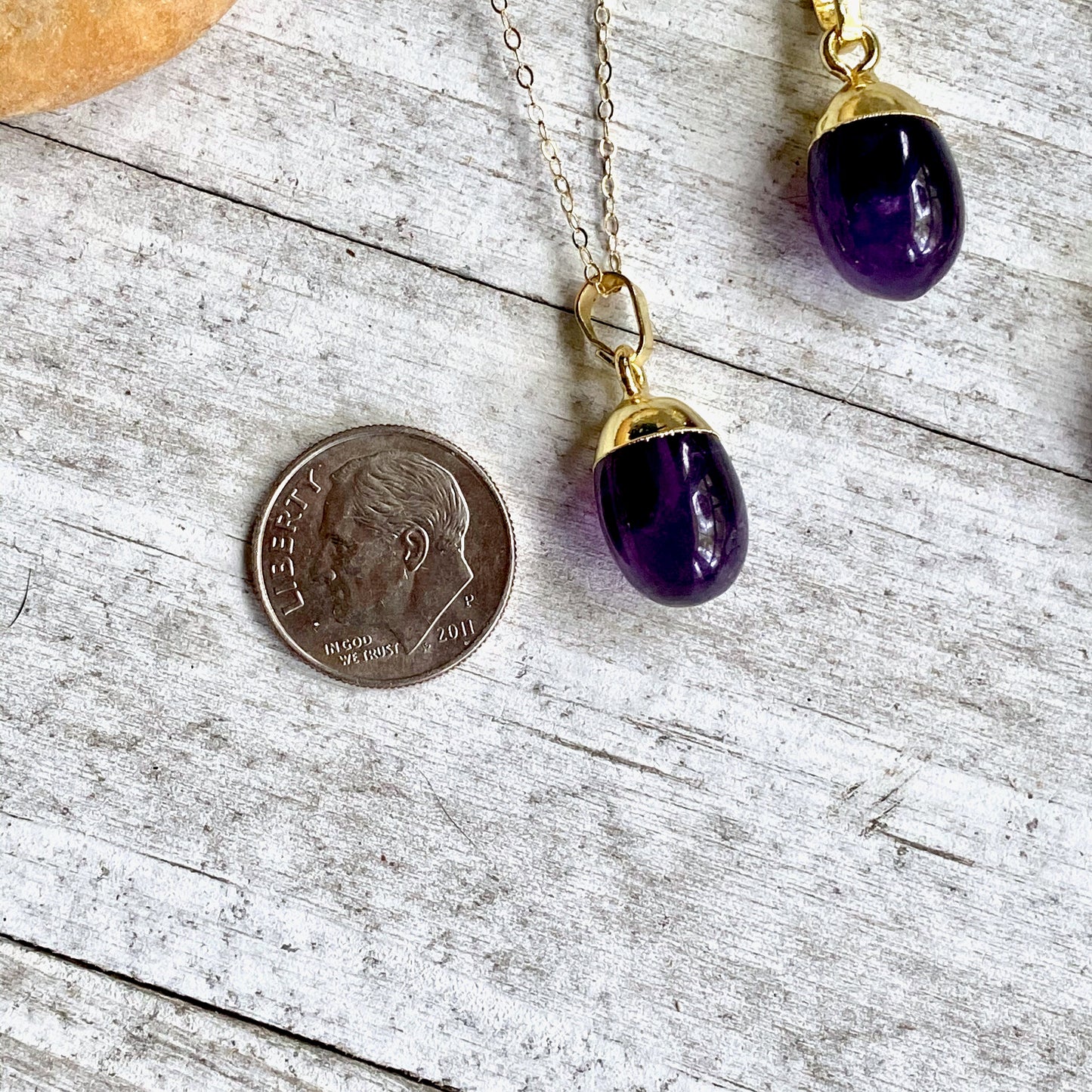 Aster Amethyst Necklace