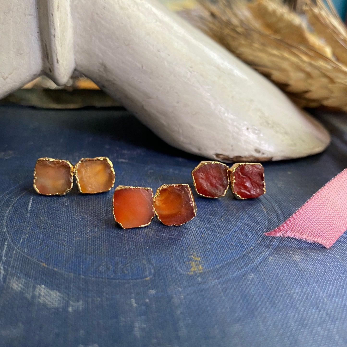 Celeste Carnelian Earrings