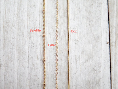 Terminus Raw Clear Crystal Necklace