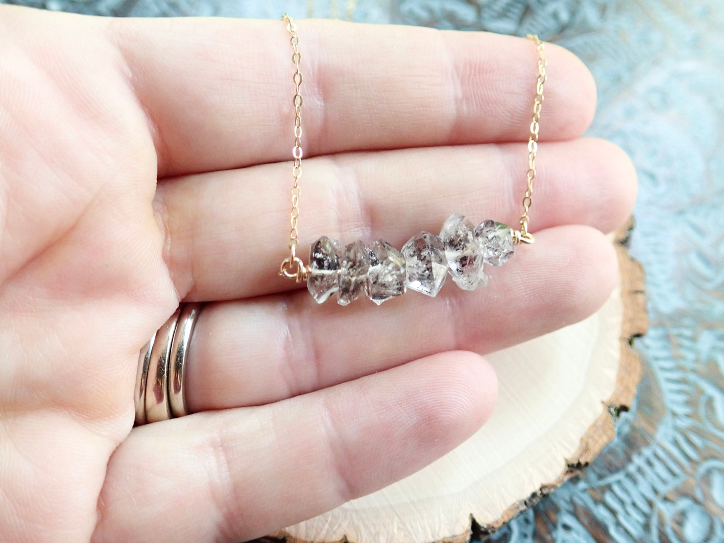 Hella Herkimer Diamond Necklace