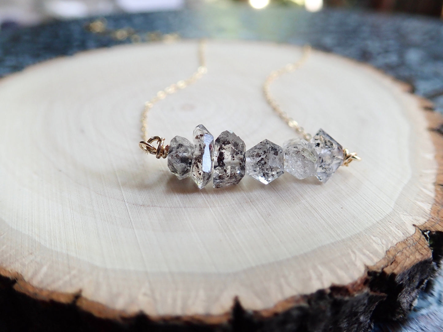 Hella Herkimer Diamond Necklace