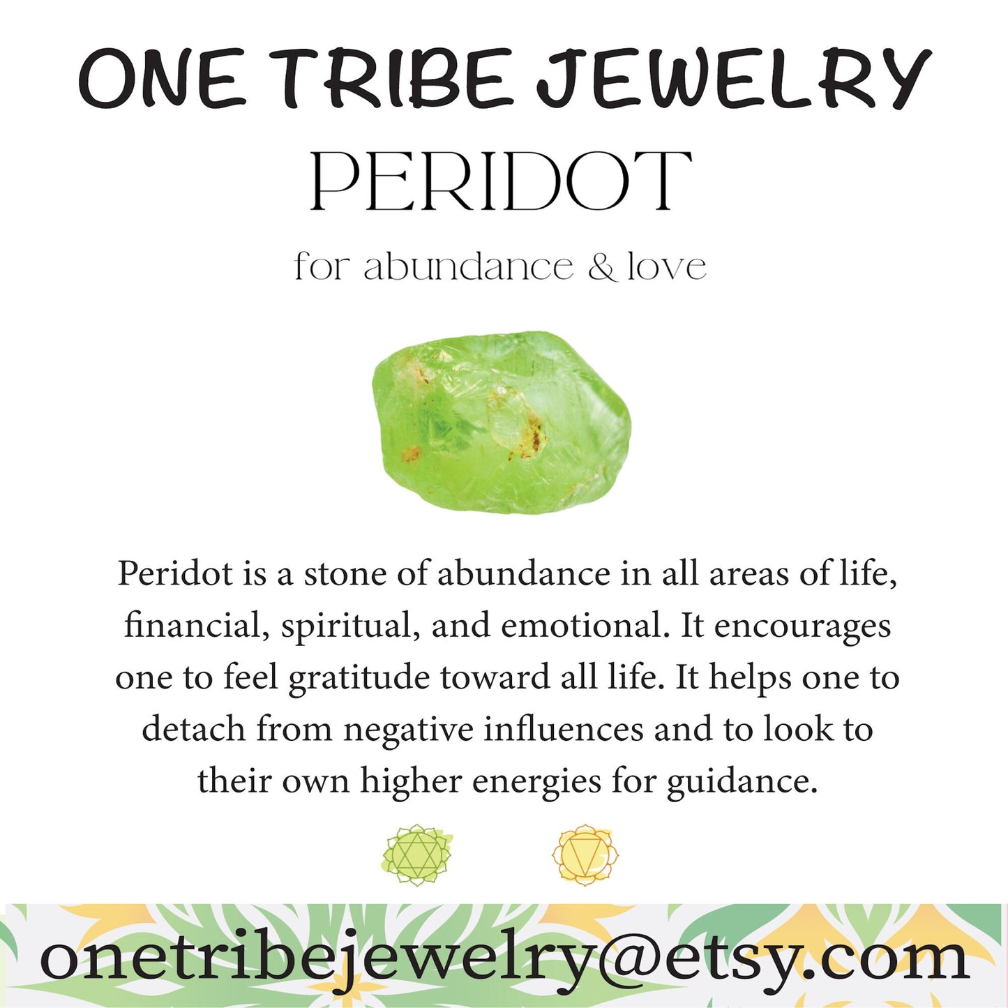 Peridot Nugget Necklace