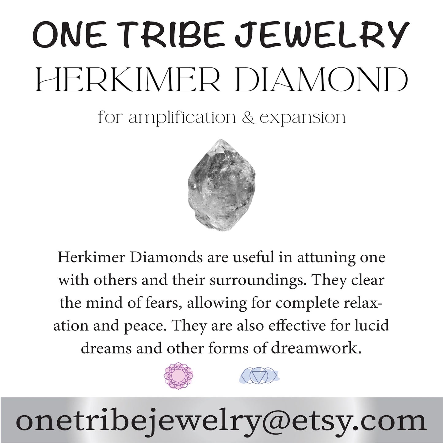 Desdemona Herkimer Diamond Necklace