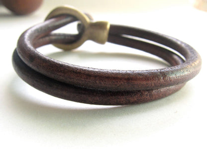 Brown Halo Bracelet