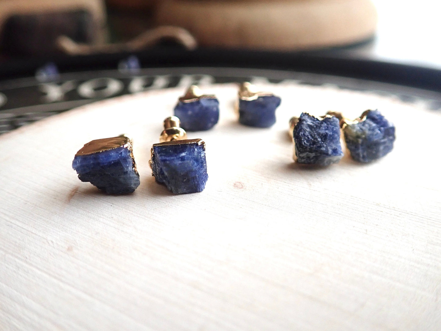 Sibbi Sapphire Earrings