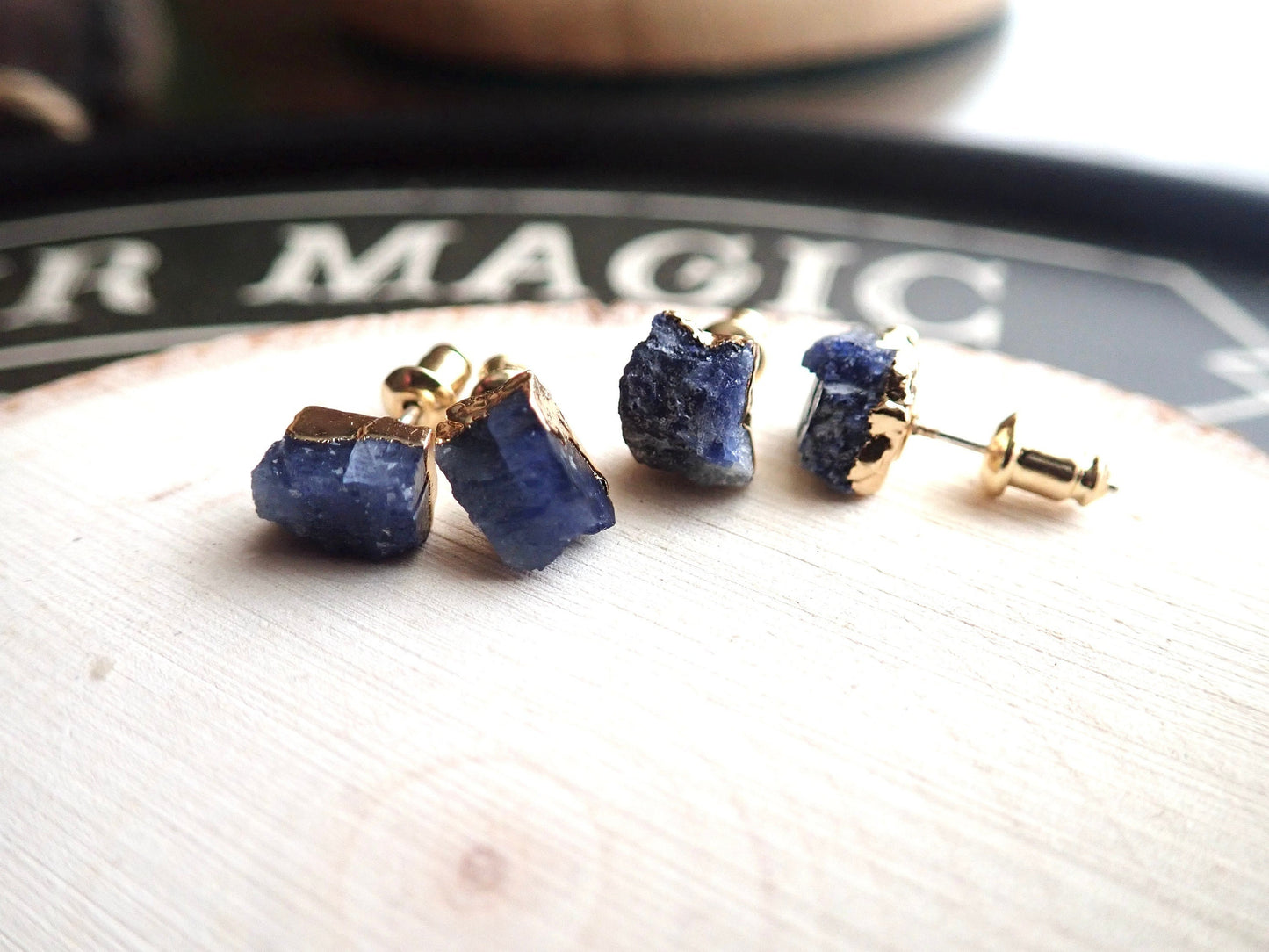 Sibbi Sapphire Earrings