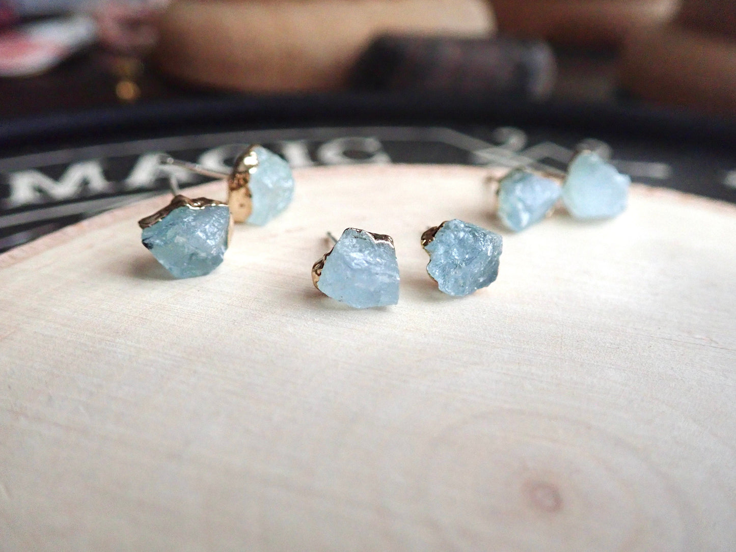 Allyup Aquamarine Earrings