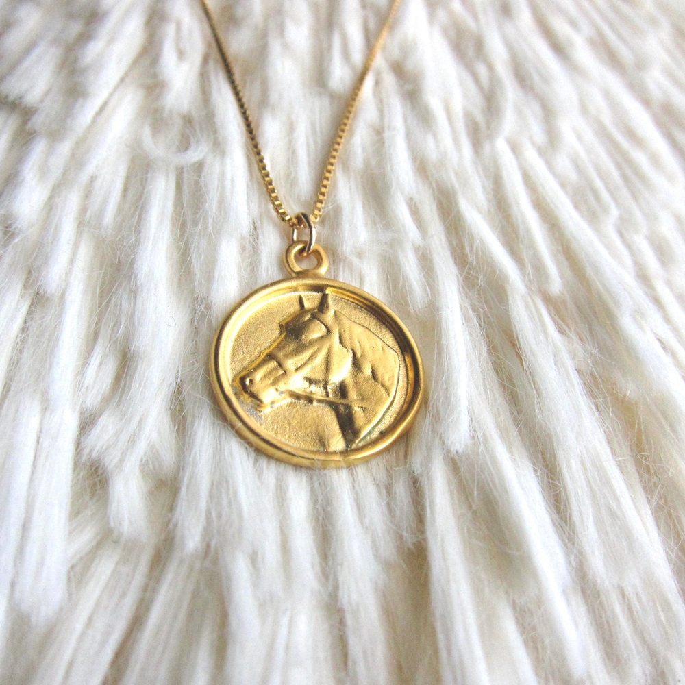 Equus Pendant Necklace