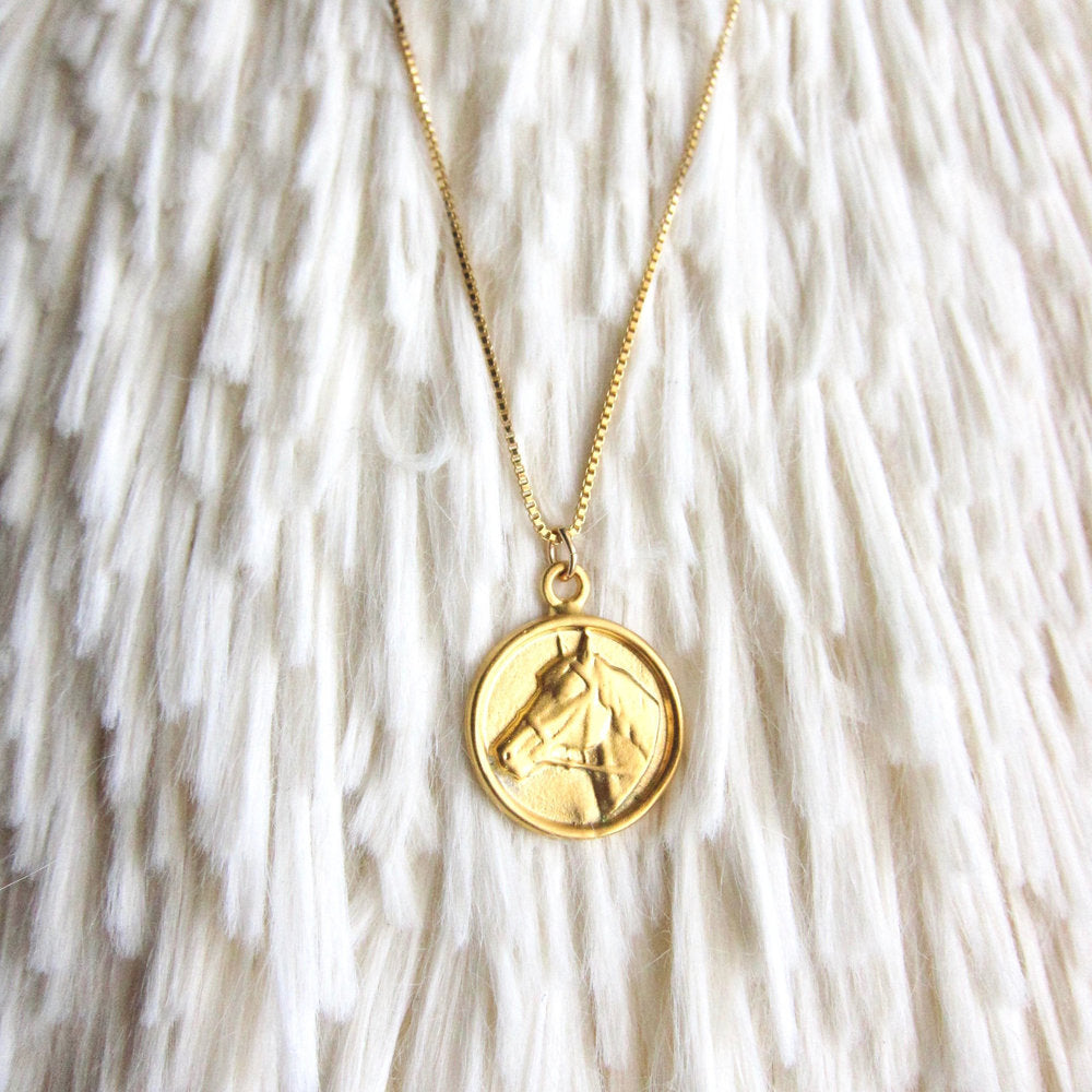 Equus Pendant Necklace